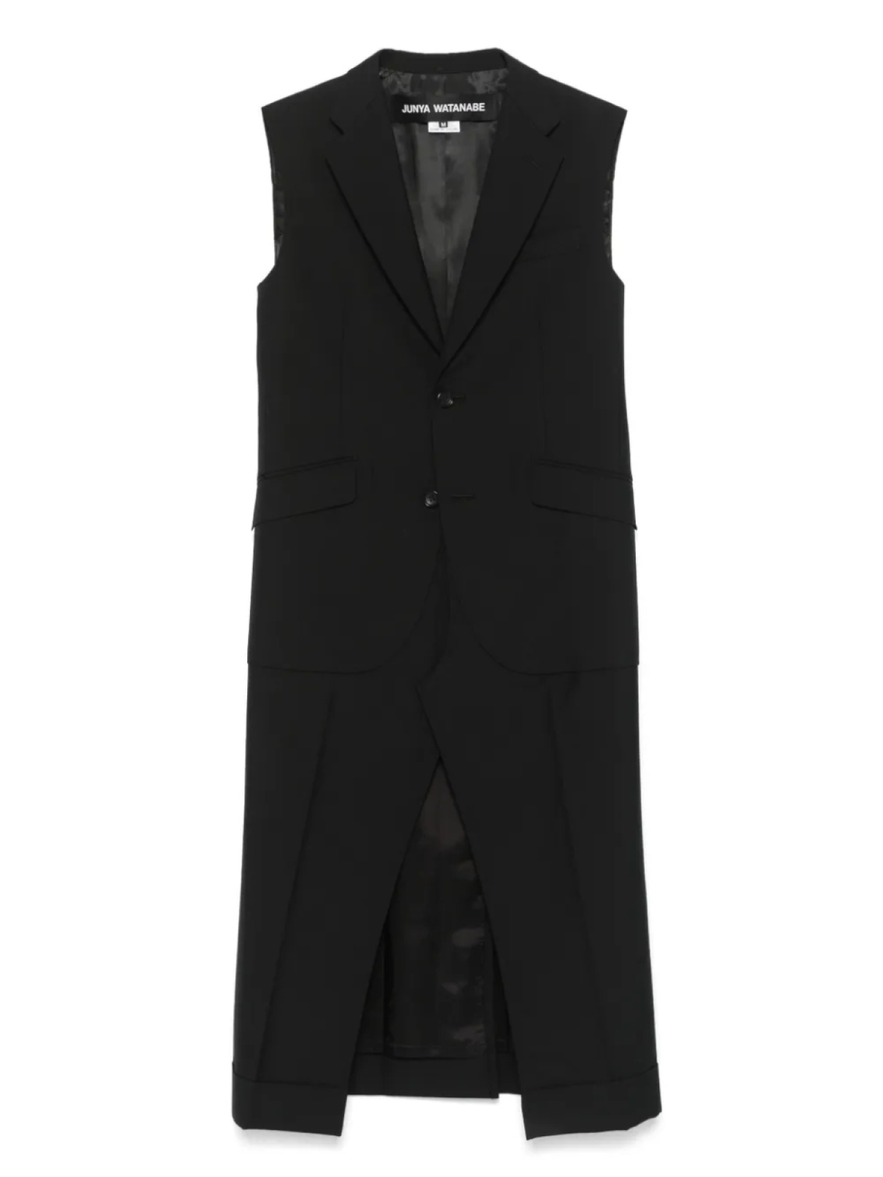 Пальто без рукавов Junya Watanabe, черный
Пальто без рукавов Junya Watanabe, черный