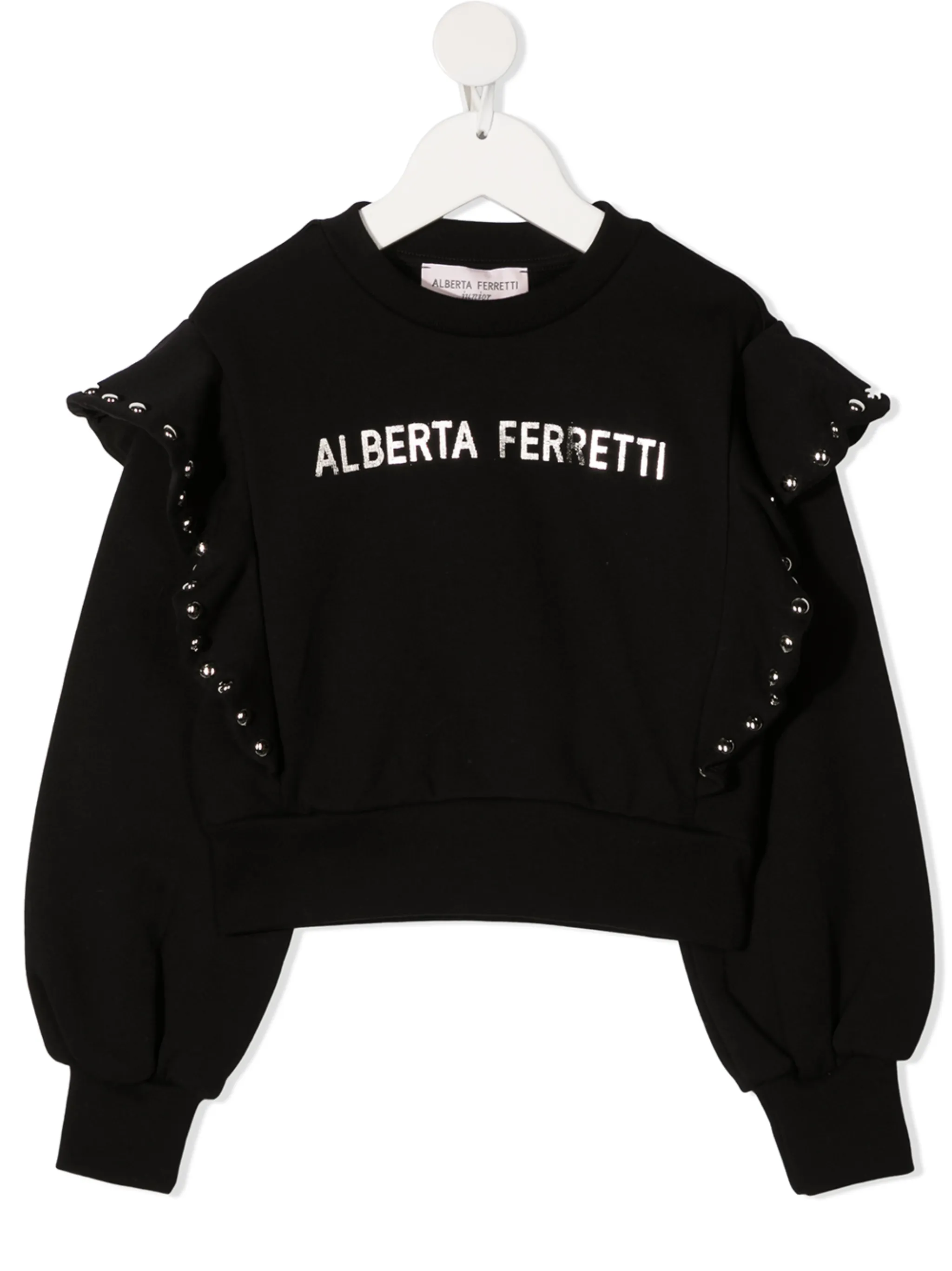 Толстовка с логотипом Alberta Ferretti Kids, черный
Толстовка с логотипом Alberta Ferretti Kids, черный