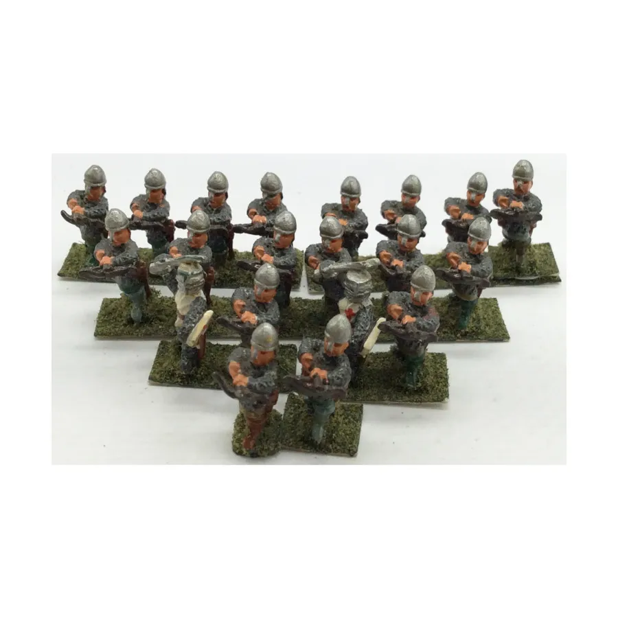 Арбалетчики №1, Miscellaneous Historical Miniatures - Loose Miniatures (15mm) (Unidentifiable Manufacturer)
Арбалетчики №1, Miscellaneous Historical Miniatures - Loose Miniatures (15mm) (Unidentifiable Manufacturer)