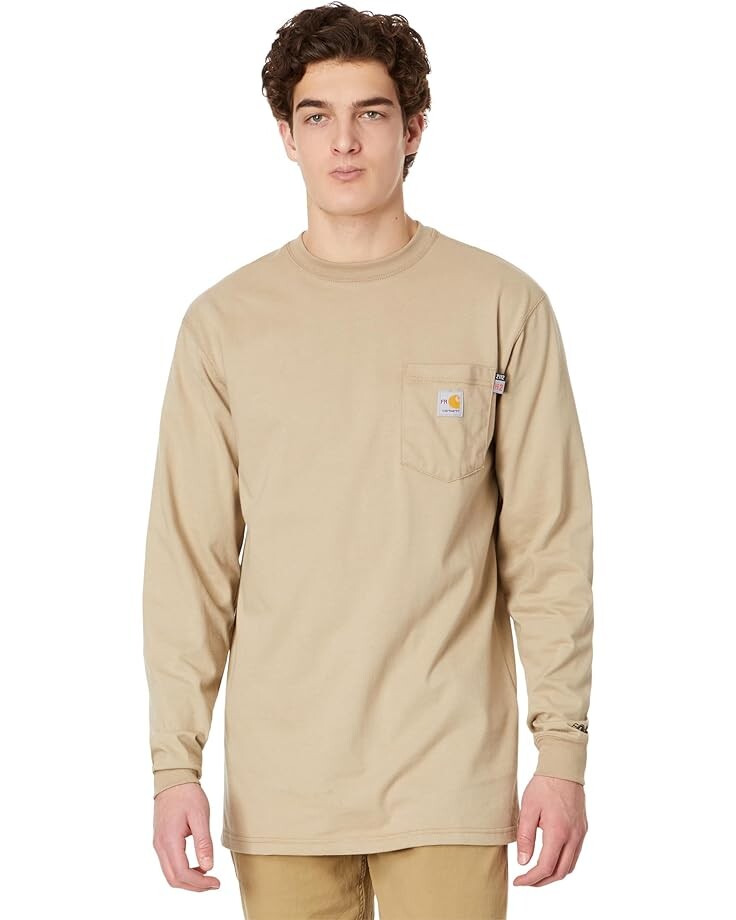 Футболка Carhartt Big & Tall Flame-Resistant Force Cotton Long Sleeve, хаки
Футболка Carhartt Big & Tall Flame-Resistant Force Cotton Long Sleeve, хаки