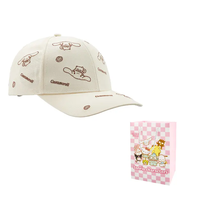 Sanrio Югей Бейсболка для собак из хлопка Унисекс, Cinnamoroll Full Embroidery Baseball Cap
Sanrio Югей Бейсболка для собак из хлопка Унисекс, Cinnamoroll Full Embroidery Baseball Cap