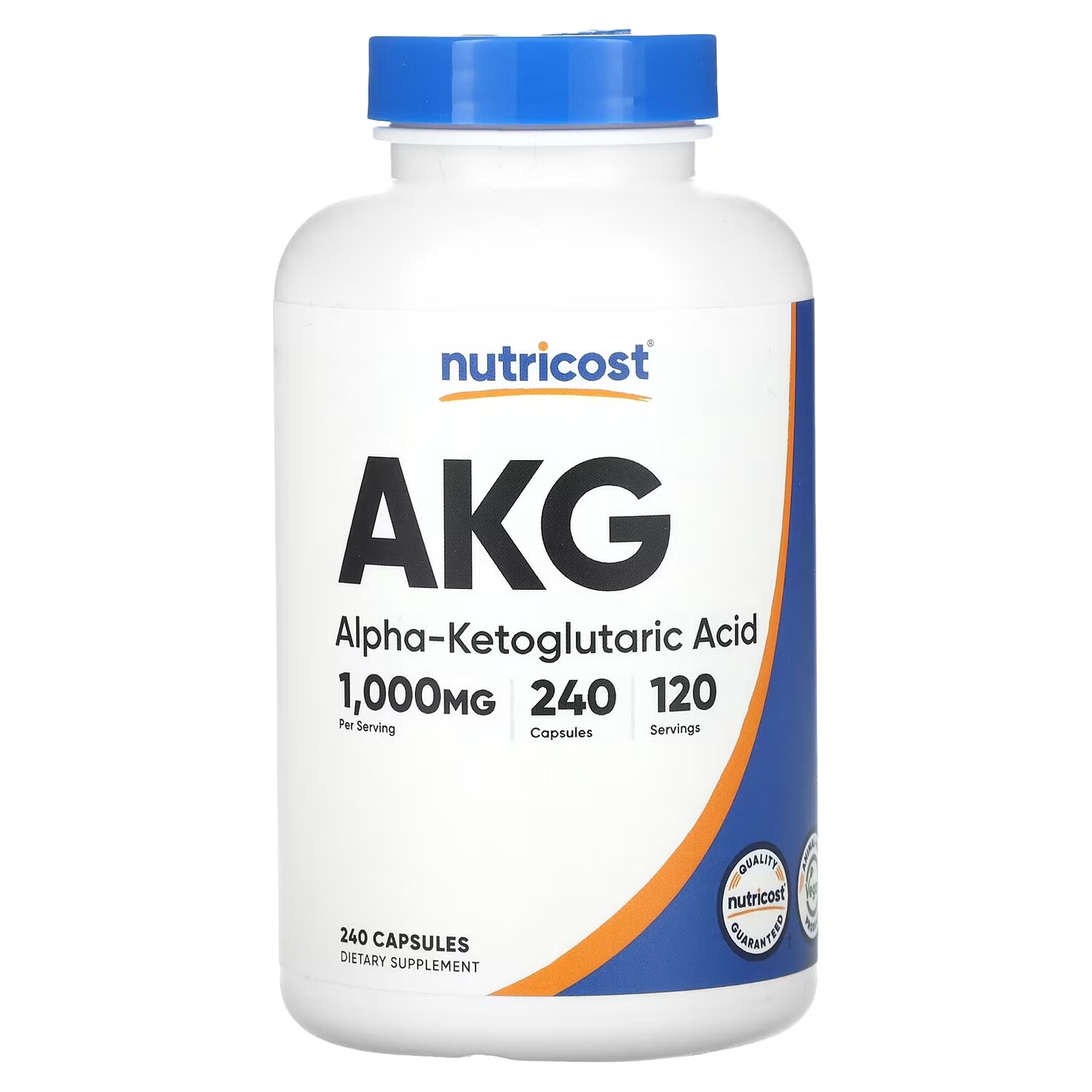 Альфа-кетоглутаровая кислота Nutricost AKG 1000 мг, 240 капсул (500 мг на капсулу)
Альфа-кетоглутаровая кислота Nutricost AKG 1000 мг, 240 капсул (500 мг на капсулу)
