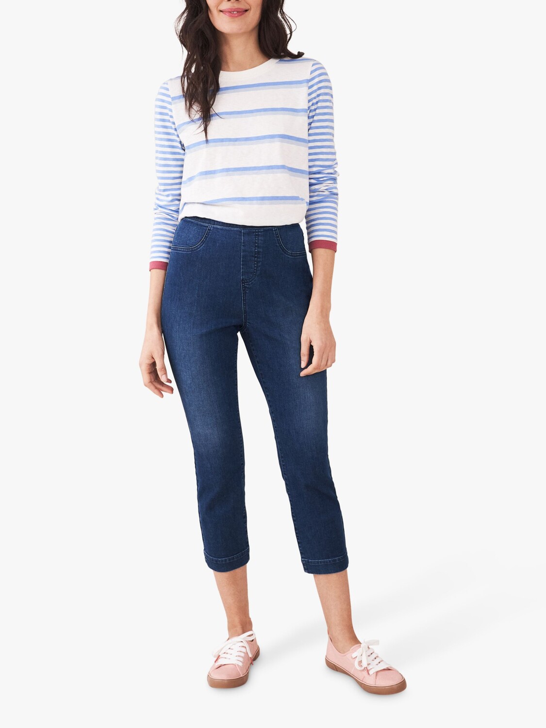 Укороченные джеггинсы White Stuff Janey, средний деним
Укороченные джеггинсы White Stuff Janey, средний деним