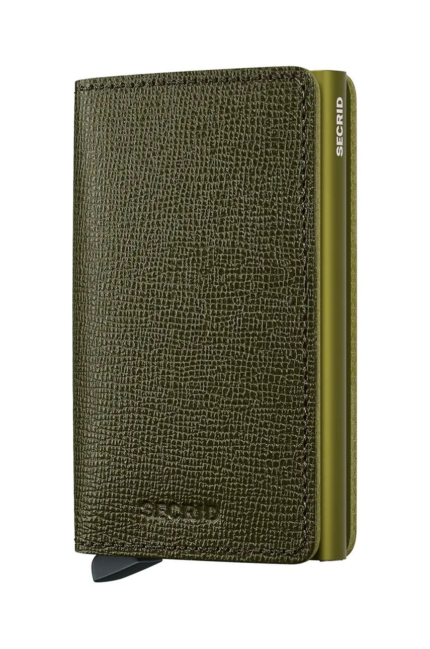 Кожаный кошелек Secrid, зеленый
Кожаный кошелек Secrid, зеленый