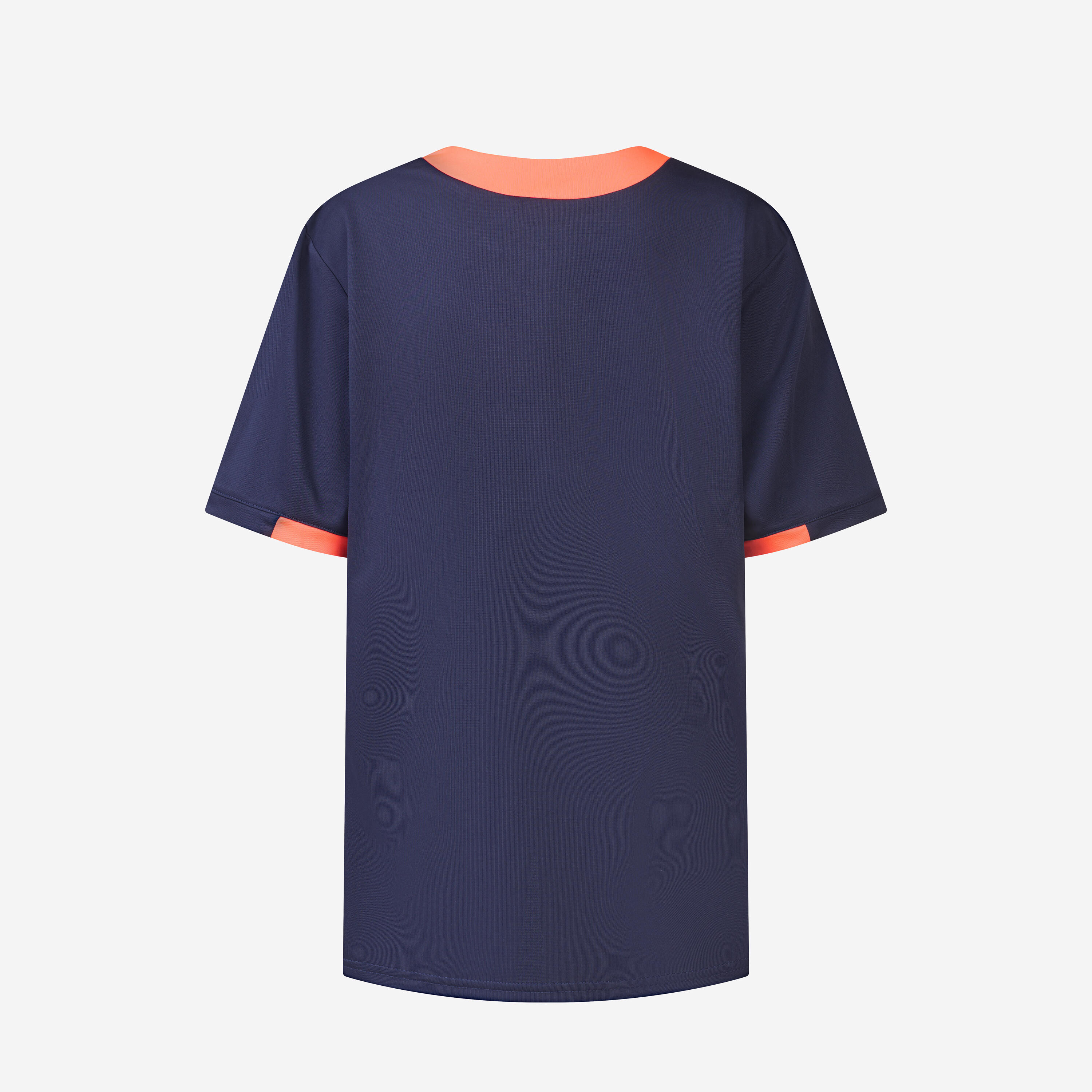 Детская футбольная футболка с коротким рукавом Kipsta FC в сине-голубую полоску с красными деталями
Детская футбольная футболка с коротким рукавом Kipsta FC в сине-голубую полоску с красными деталями