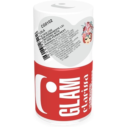 Лак для ногтей Clarissa C-Glam Gel Effect 102 Lola Clarissa Nails 
Лак для ногтей Clarissa C-Glam Gel Effect 102 Lola Clarissa Nails