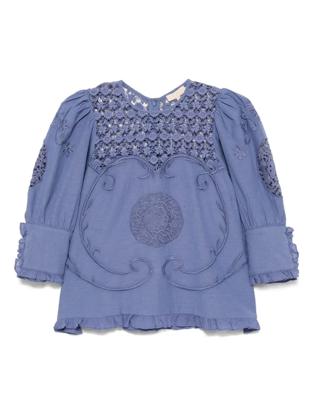 Блузка с вышивкой byTiMo, синий
Блузка с вышивкой byTiMo, синий