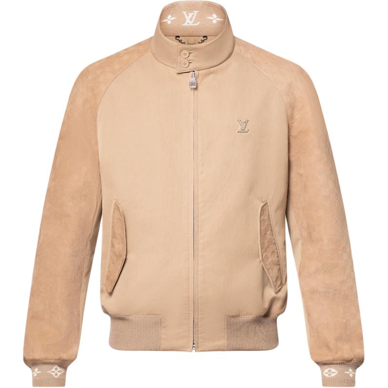 LOUIS VUITTON Кожаный блузон с замшевыми вставками, Camel
LOUIS VUITTON Кожаный блузон с замшевыми вставками, Camel