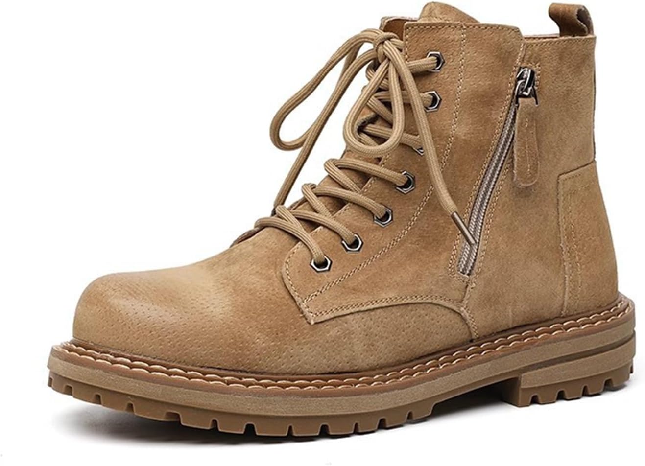 Мужские замшевые ретро-мотоциклетные ботинки на шнуровке с боковой молнией, классический круглый носок, протекторная подошва, нескользкий массивный каблук, повседневные чукка-ботинки для ежедневной ходьбы и езды Nbzkbng, коричневый
Мужские замшевые ретро-мотоциклетные ботинки на шнуровке с боковой молнией, классический круглый носок, протекторная подошва, нескользкий массивный каблук, повседневные чукка-ботинки для ежедневной ходьбы и езды Nbzkbng, коричневый