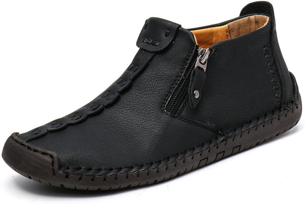 Мужские прогулочные туфли, с поддержкой свода стопы, дышащие, легкие и противоскользящие, удобная водонепроницаемая обувь для улицы, ортопедические кроссовки Hhhchpm, черный
Мужские прогулочные туфли, с поддержкой свода стопы, дышащие, легкие и противоскользящие, удобная водонепроницаемая обувь для улицы, ортопедические кроссовки Hhhchpm, черный