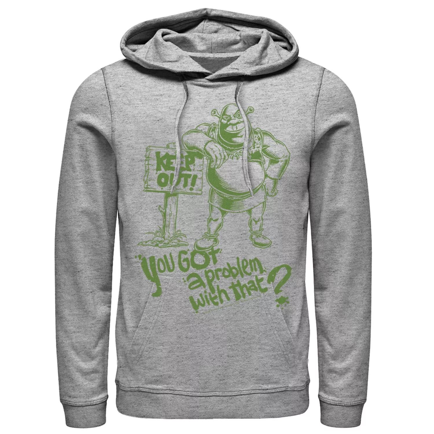 Мужская толстовка с капюшоном «Шрек, у тебя проблемы с этой цитатой» Licensed Character 
Мужская толстовка с капюшоном «Шрек, у тебя проблемы с этой цитатой» Licensed Character