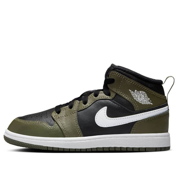 Кроссовки 1 mid 'medium olive' Air Jordan, черный
Кроссовки 1 mid 'medium olive' Air Jordan, черный