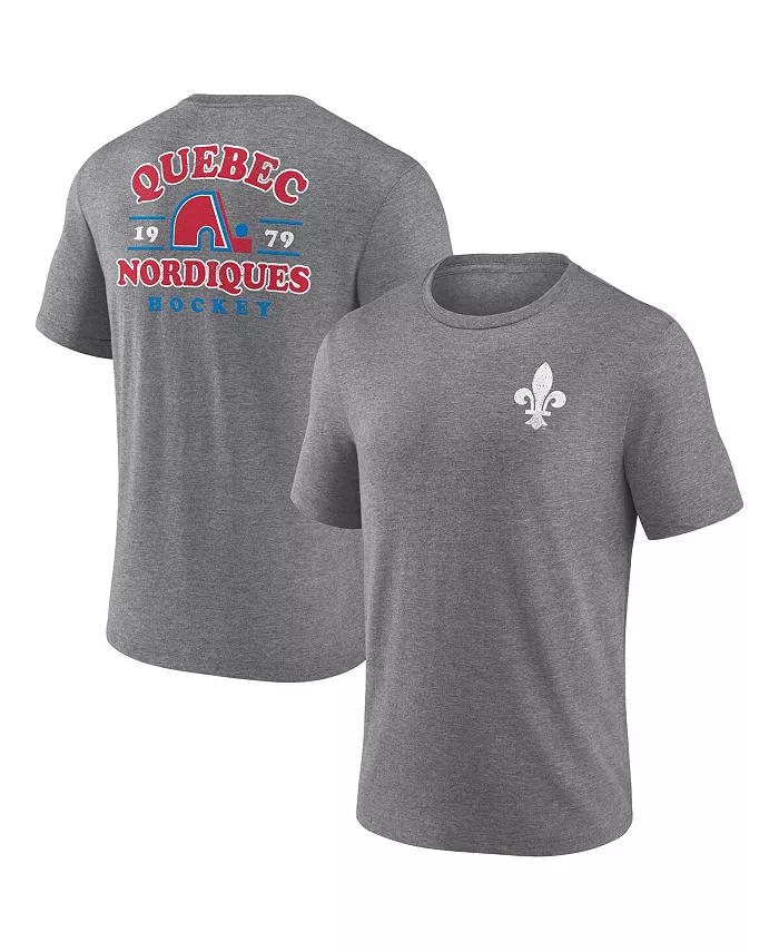 Мужская футболка Heather Gray Quebec Nordiques Vintage Hockey Winger из трикотажа триблэнд Fanatics
Мужская футболка Heather Gray Quebec Nordiques Vintage Hockey Winger из трикотажа триблэнд Fanatics