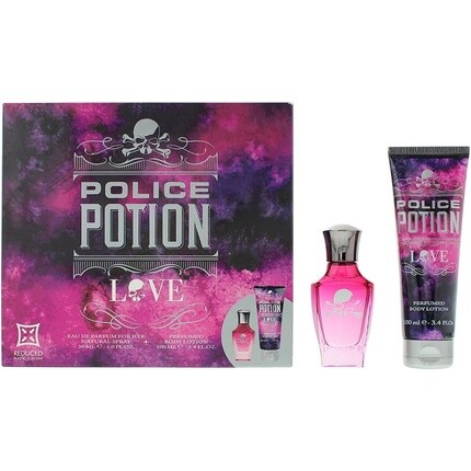 Police Potion Love Парфюмированная вода 30 мл Лосьон для тела 100 мл
Police Potion Love Парфюмированная вода 30 мл Лосьон для тела 100 мл