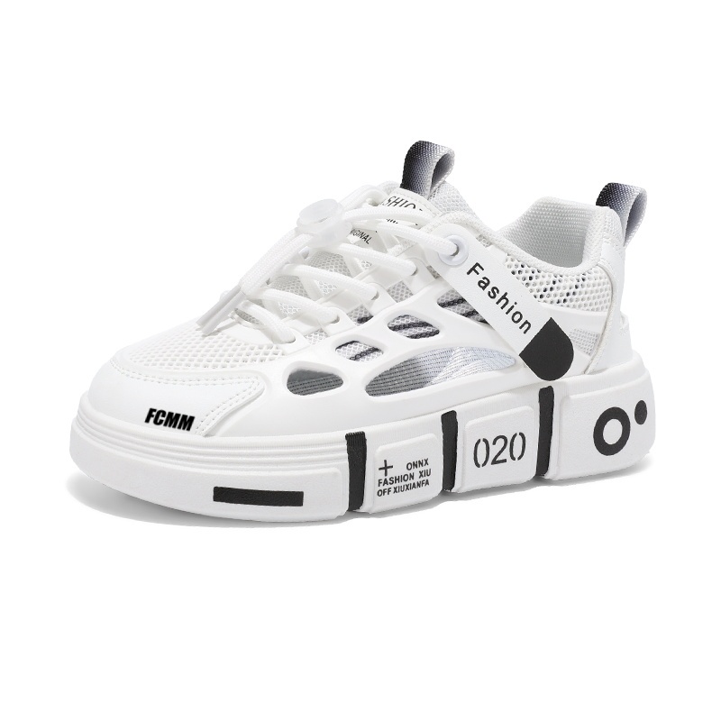 Износостойкие дышащие низкие детские кроссовки для повседневной жизни FCMM, белый/черный
Износостойкие дышащие низкие детские кроссовки для повседневной жизни FCMM, белый/черный