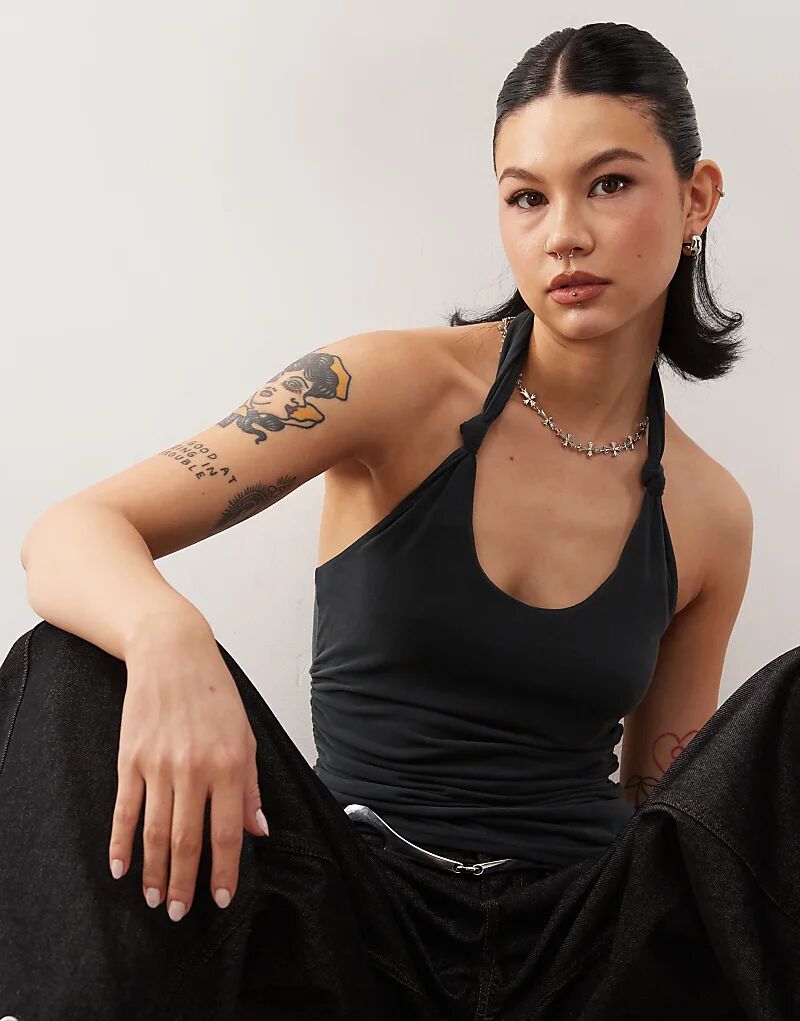 COLLUSION топ с узлом на ремне
COLLUSION топ с узлом на ремне