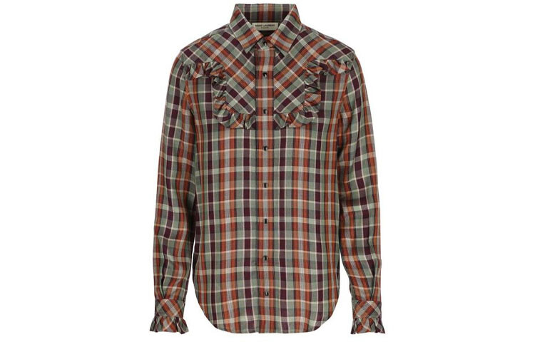 Рубашка женская бордовая Saint Laurent
Рубашка женская бордовая Saint Laurent