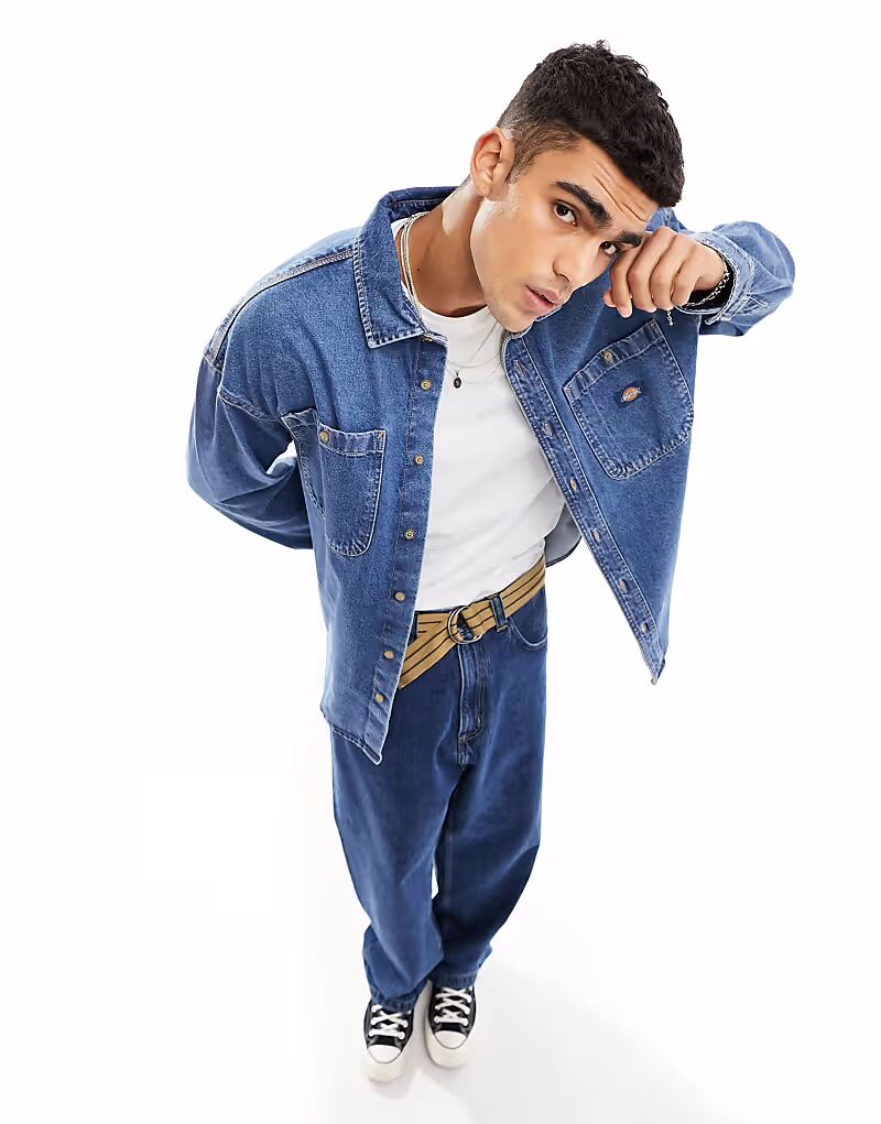 Рубашка Houston Denim классического синего цвета Dickies
Рубашка Houston Denim классического синего цвета Dickies