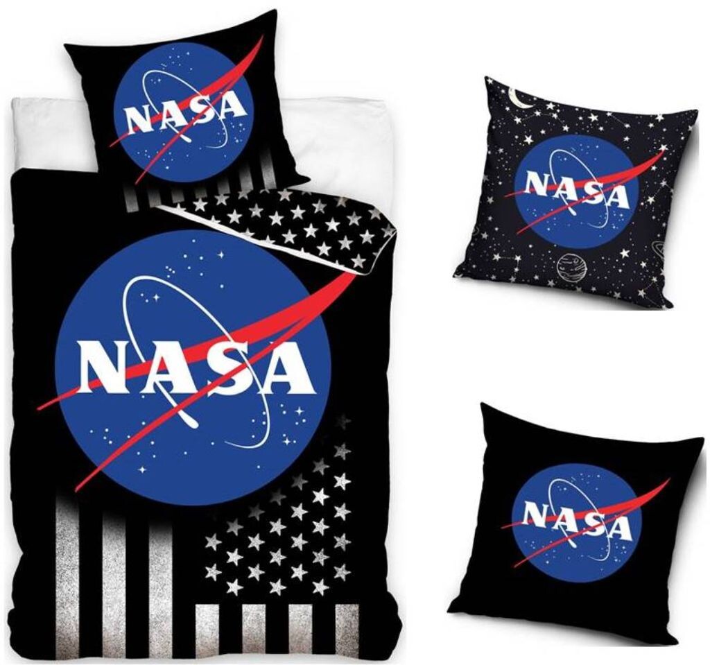 Двусторонний комплект постельного белья Aktion NASA, 4 шт., 135 х 200 см, 80 х 80 см, 100% хлопок, Линон, + 2 х наволочки 40 х 40 см Trendhaus Neu-Anspach
Двусторонний комплект постельного белья Aktion NASA, 4 шт., 135 х 200 см, 80 х 80 см, 100% хлопок, Линон, + 2 х наволочки 40 х 40 см Trendhaus Neu-Anspach