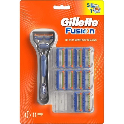 Ручная бритва Fusion с 10 лезвиями, Gillette
Ручная бритва Fusion с 10 лезвиями, Gillette