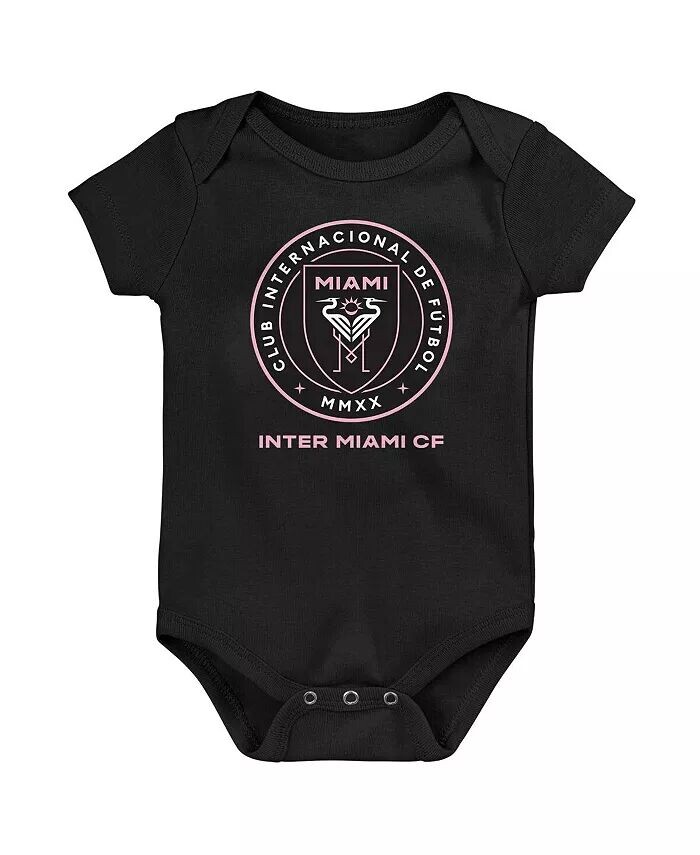 Боди для мальчиков и девочек, черное, с логотипом Inter Miami CF Primary Outerstuff
Боди для мальчиков и девочек, черное, с логотипом Inter Miami CF Primary Outerstuff