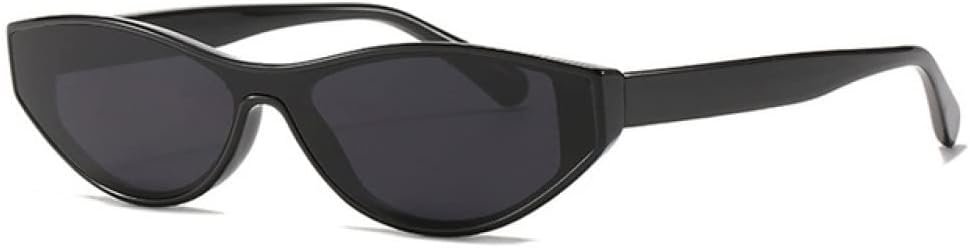 Модные маленькие цельные солнцезащитные очки для женщин, винтажные солнцезащитные очки «кошачий глаз» для женщин, уникальные панк-очки с защитой от УФ-излучения UV400 generic, Black-black
Модные маленькие цельные солнцезащитные очки для женщин, винтажные солнцезащитные очки «кошачий глаз» для женщин, уникальные панк-очки с защитой от УФ-излучения UV400 generic, Black-black