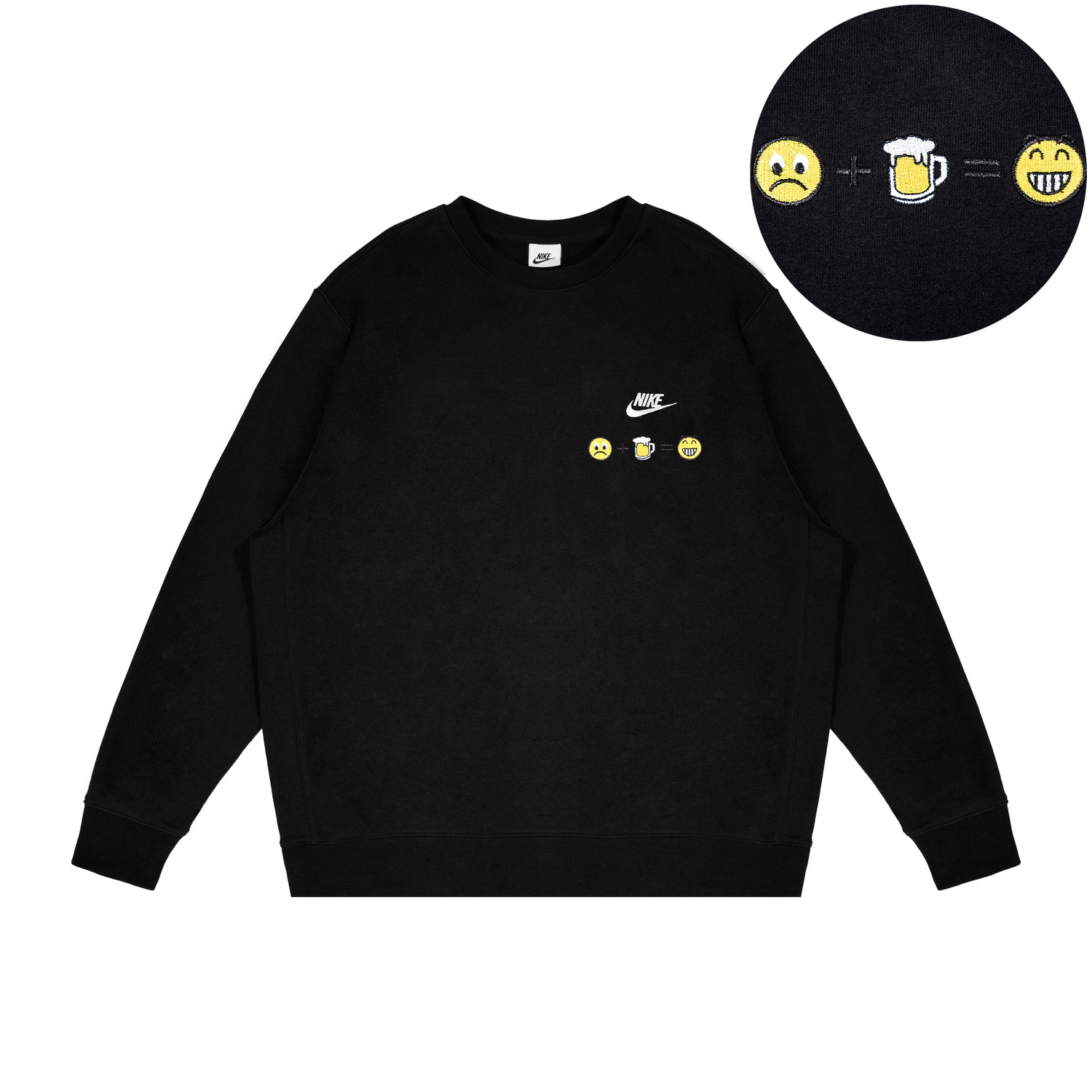 Nike Фантазийный свитшот унисекс черный
Nike Фантазийный свитшот унисекс черный