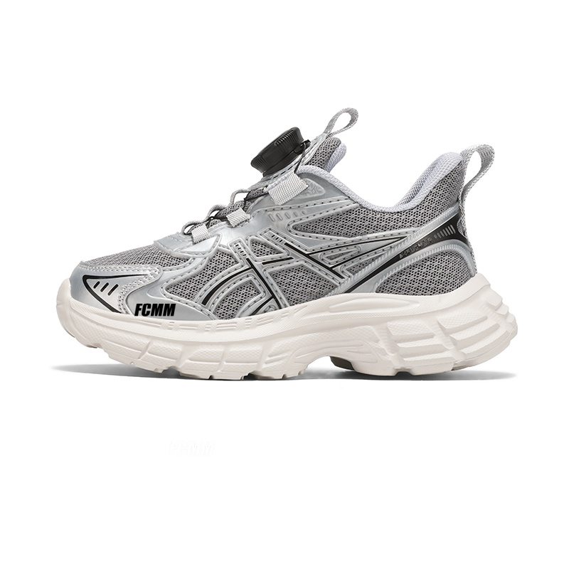 Нескользящие, легкие, амортизирующие, низкие повседневные кроссовки для детей FCMM, серебряный/серый
Нескользящие, легкие, амортизирующие, низкие повседневные кроссовки для детей FCMM, серебряный/серый