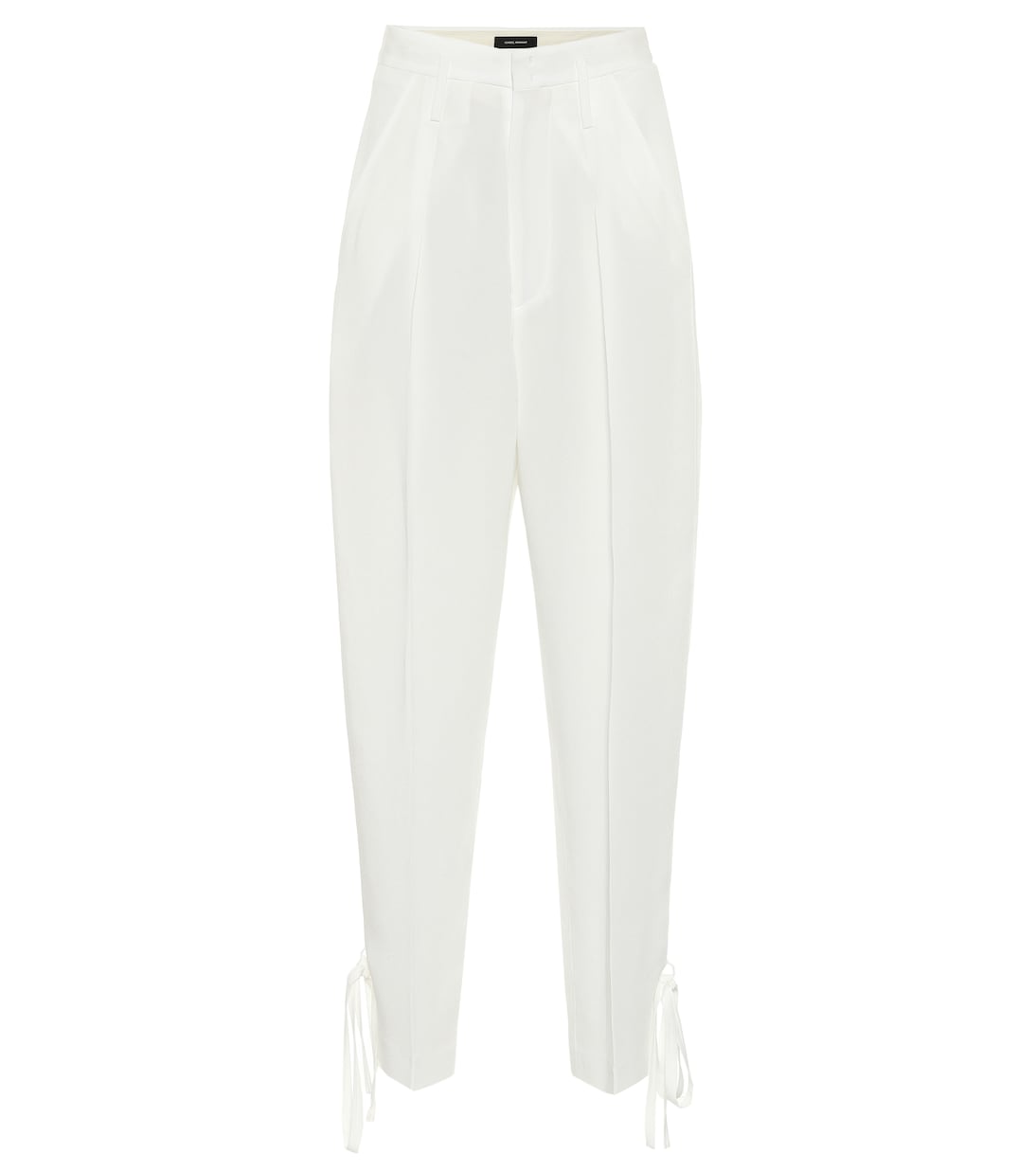 Брюки-каррот Racomi crêpe Isabel Marant, белый 
Брюки-каррот Racomi crêpe Isabel Marant, белый