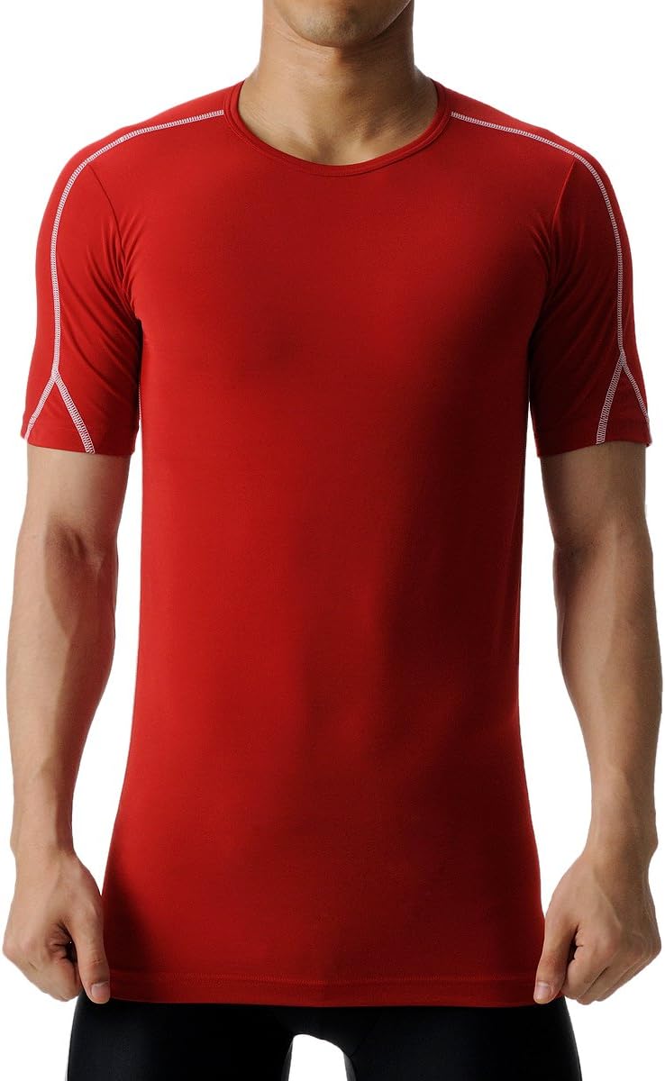 Футболка с коротким рукавом и круглым вырезом из эластичной ткани с влагоотводящими и быстросохнущими свойствами от B.V.D. Body Gear Bvd, красный
Футболка с коротким рукавом и круглым вырезом из эластичной ткани с влагоотводящими и быстросохнущими свойствами от B.V.D. Body Gear Bvd, красный