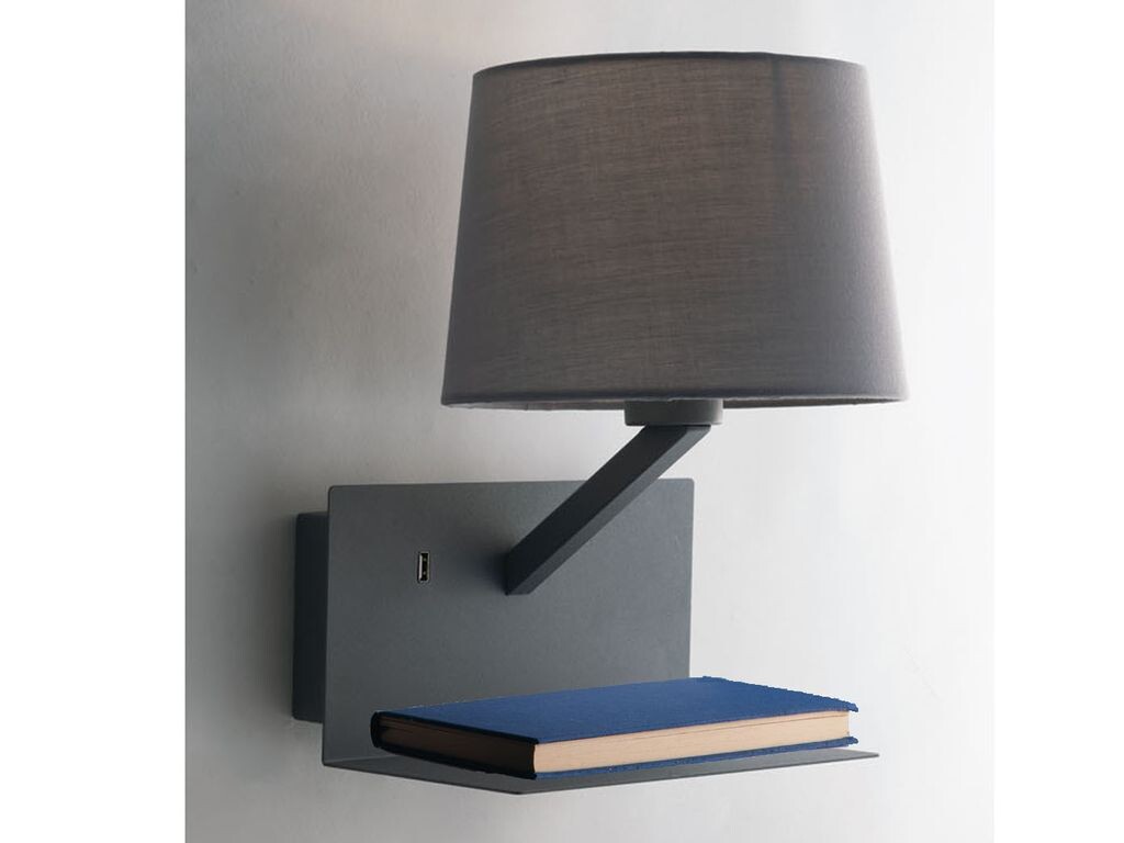 Настенный светильник ECO-LIGHT Ciak серого цвета E27 IP20 Eco-Light Leuchten GmbH, серый
Настенный светильник ECO-LIGHT Ciak серого цвета E27 IP20 Eco-Light Leuchten GmbH, серый