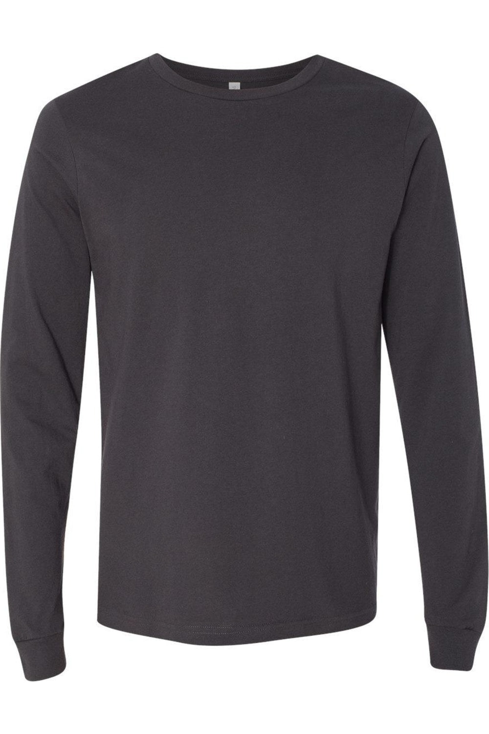 Футболка унисекс из джерси с длинным рукавом BELLA + CANVAS, темно-серый 
Футболка унисекс из джерси с длинным рукавом BELLA + CANVAS, темно-серый