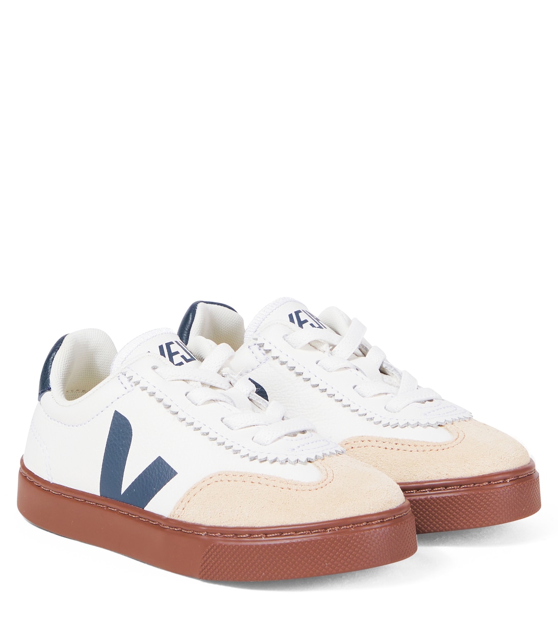 Кроссовки Volley из кожи Veja Kids, White_Nautico_Bark
Кроссовки Volley из кожи Veja Kids, White_Nautico_Bark