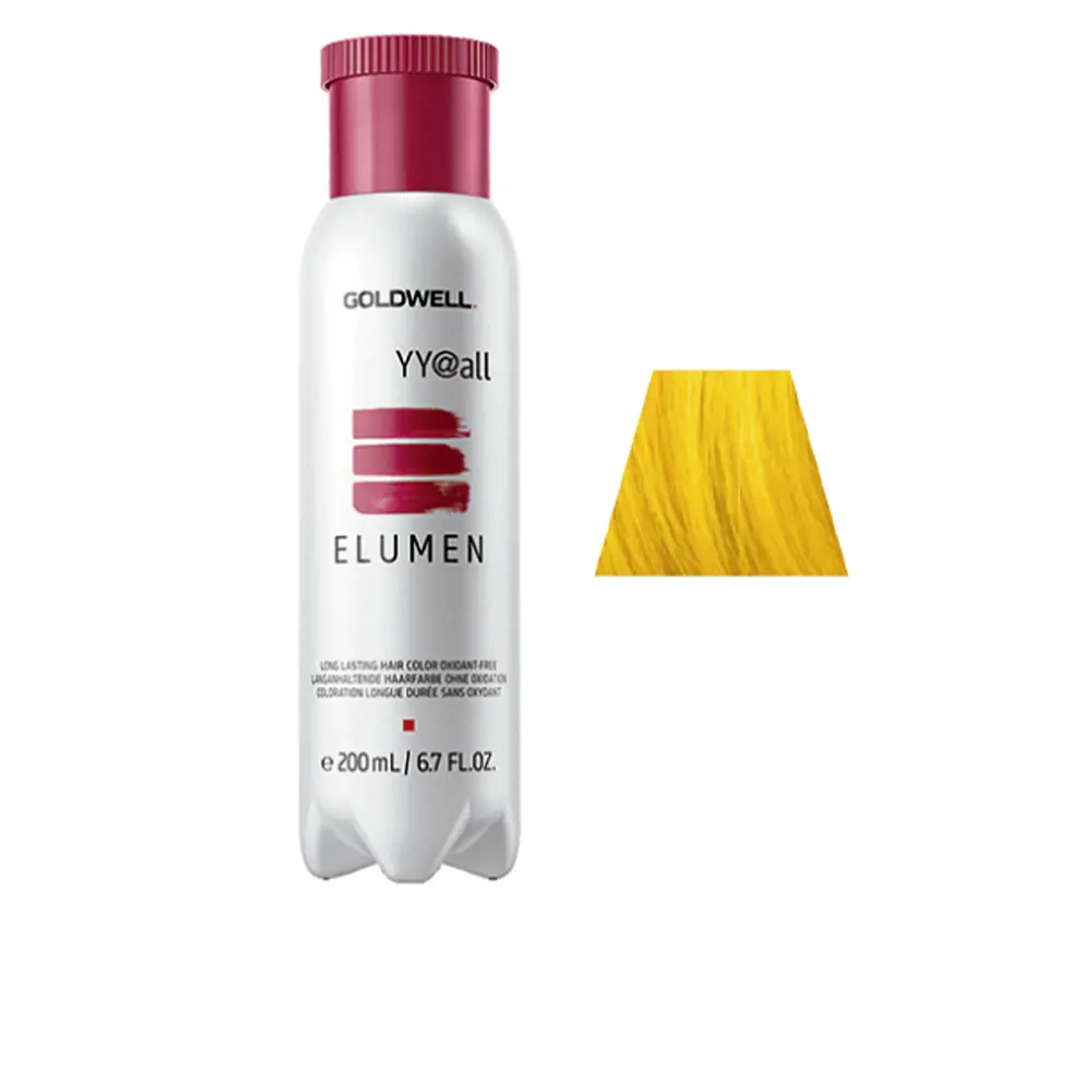 Краска для волос Elumen long lasting hair color oxidant free Goldwell, цвет YY@ALL, 200 мл.
Краска для волос Elumen long lasting hair color oxidant free Goldwell, цвет YY@ALL, 200 мл.