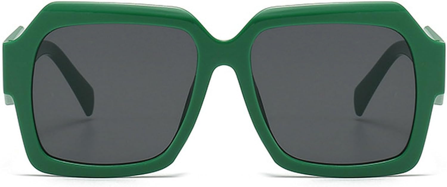 Модные винтажные квадратные солнцезащитные очки для женщин и мужчин, ретро-очки-пилот большого размера, популярные солнцезащитные очки с защитой от УФ-излучения UV400 mincl, Green Gray
Модные винтажные квадратные солнцезащитные очки для женщин и мужчин, ретро-очки-пилот большого размера, популярные солнцезащитные очки с защитой от УФ-излучения UV400 mincl, Green Gray