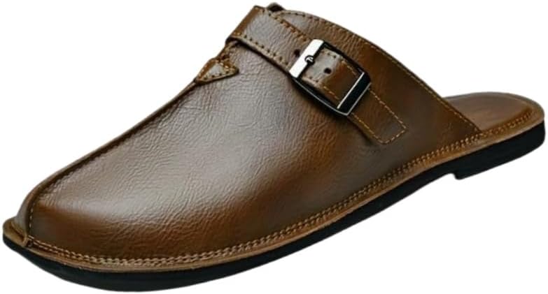 Мужские стильные ретро тапочки большого размера- закрытая модель- подходят для повседневной носки, универсальны для любых случаев, работы в офисе, повседневного использования и активного отдыха на улице Fmshi, коричневый
Мужские стильные ретро тапочки большого размера- закрытая модель- подходят для повседневной носки, универсальны для любых случаев, работы в офисе, повседневного использования и активного отдыха на улице Fmshi, коричневый