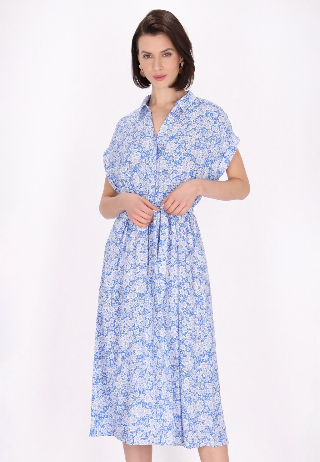 Платье-рубашка usha, синий
Платье-рубашка usha, синий