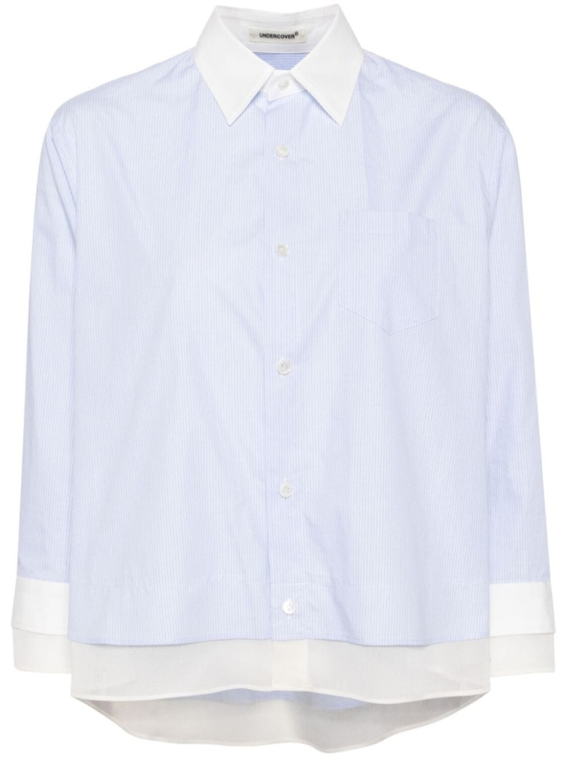 Undercover рубашка в полоску, синий
Undercover рубашка в полоску, синий