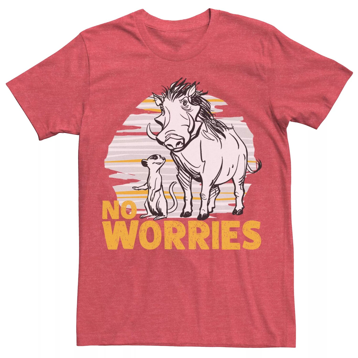 Мужская футболка Disney King Lion King No Worries с короткими рукавами Licensed Character
Мужская футболка Disney King Lion King No Worries с короткими рукавами Licensed Character
