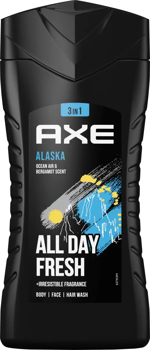 Гель для душа Аляска 250мл AXE
Гель для душа Аляска 250мл AXE