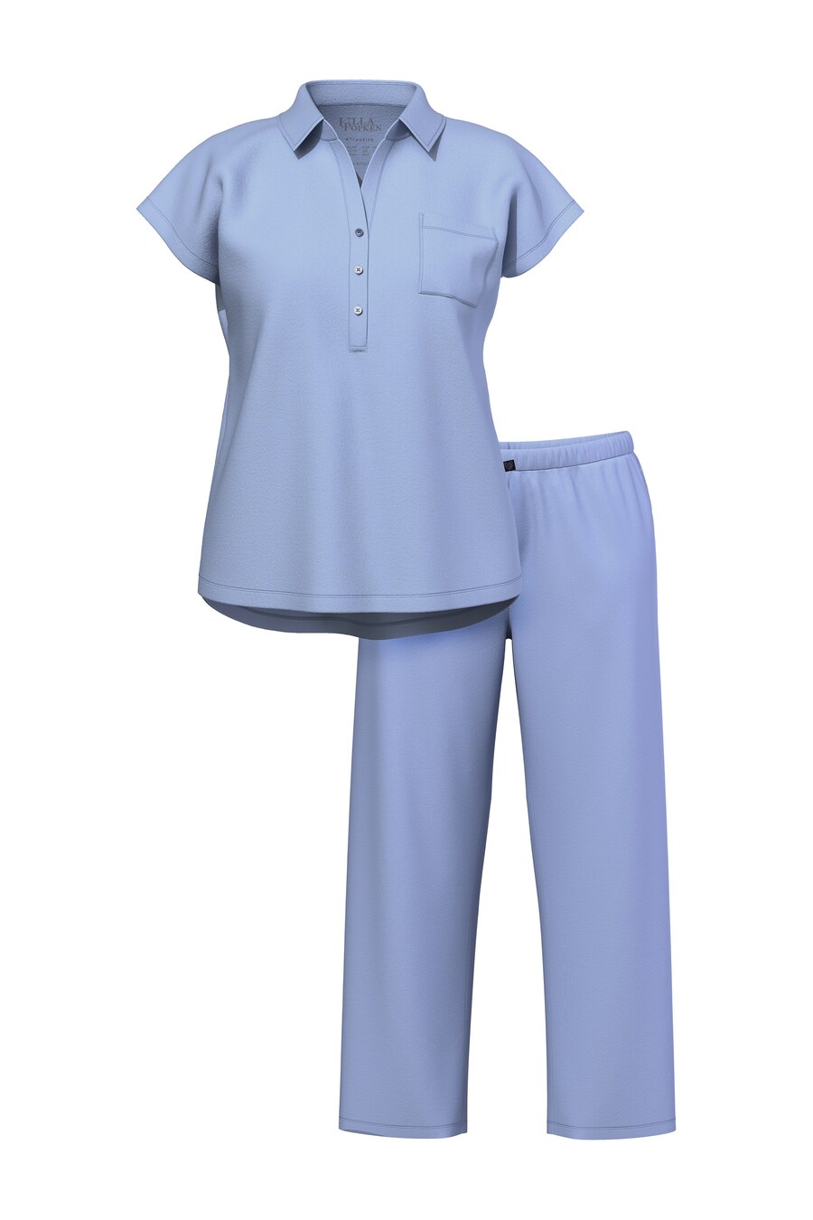 Пижама Ulla Popken, светло-голубой
Пижама Ulla Popken, светло-голубой