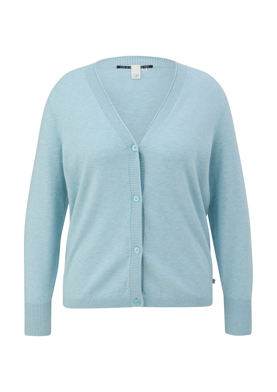 Вязаный кардиган QS, светло-синий
Вязаный кардиган QS, светло-синий