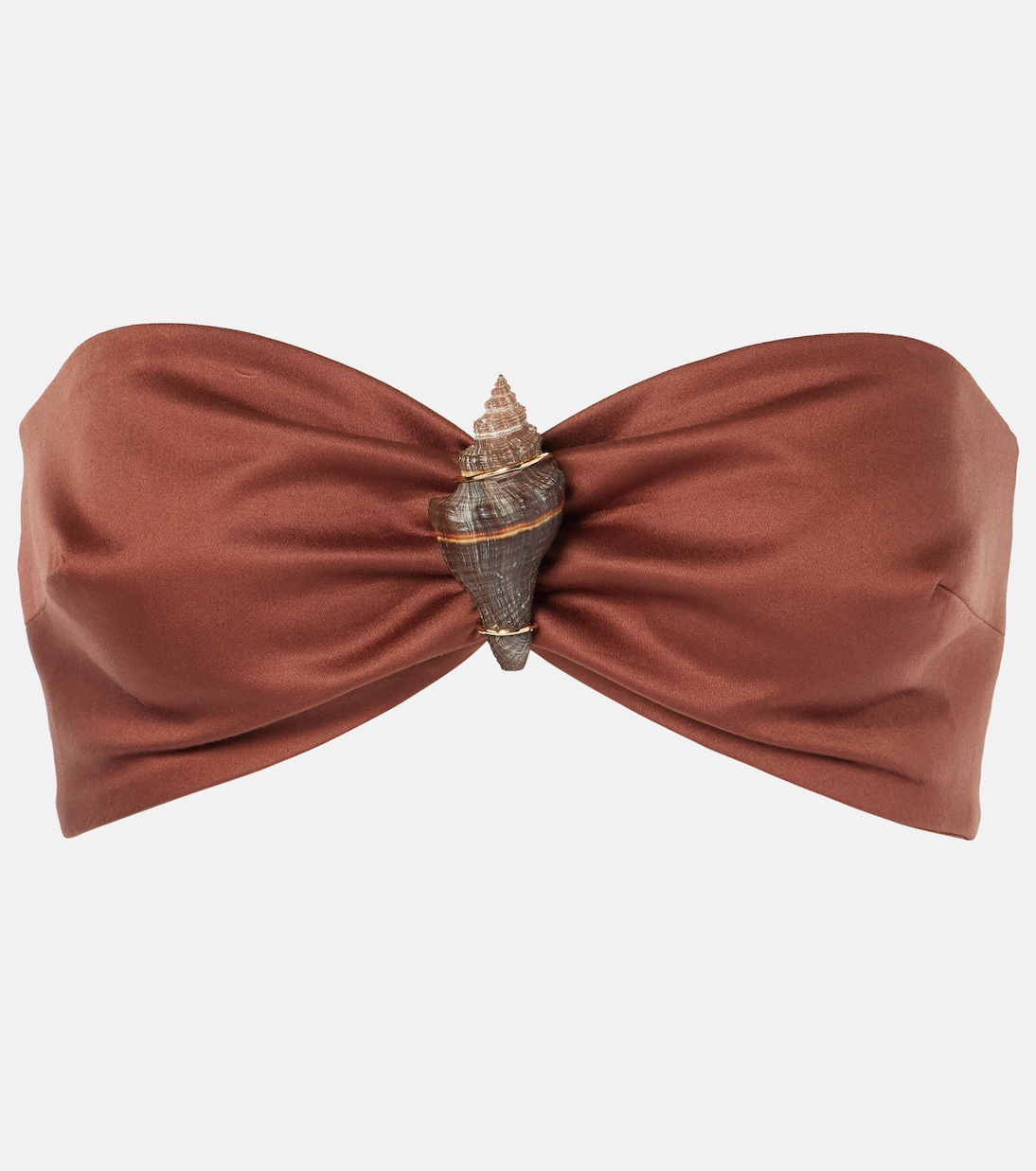 Бюстгальтер-топ из хлопковой смеси с отделкой ракушками Adriana Degreas, Reddish Brown
Бюстгальтер-топ из хлопковой смеси с отделкой ракушками Adriana Degreas, Reddish Brown