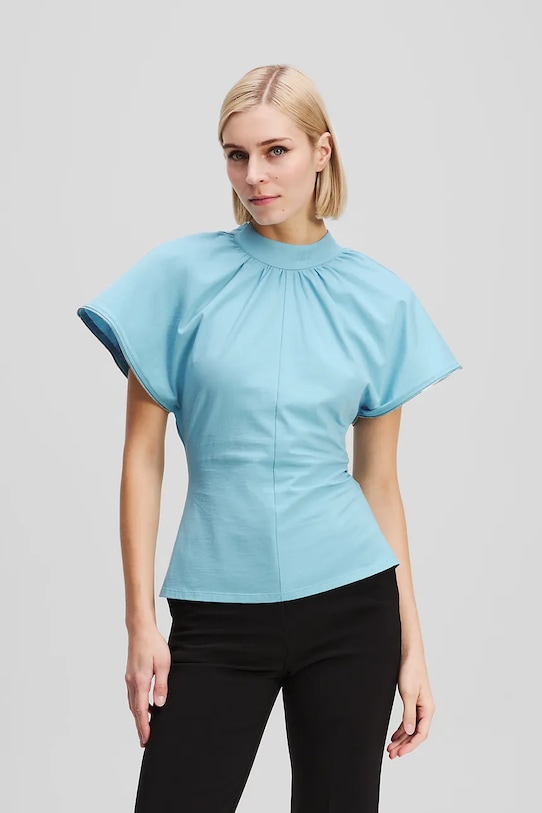 Хлопковая футболка Karl Lagerfeld, синий
Хлопковая футболка Karl Lagerfeld, синий