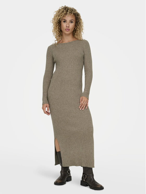 Трикотажное платье приталенного кроя Only, бежевый
Трикотажное платье приталенного кроя Only, бежевый