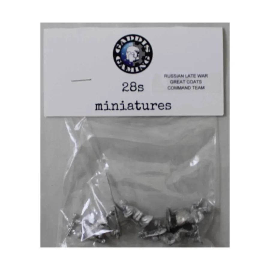 Командная группа SLW Great Coats из 4 человек, WWII Miniatures - Soviet - Late War - Infantry (28mm)
Командная группа SLW Great Coats из 4 человек, WWII Miniatures - Soviet - Late War - Infantry (28mm)
