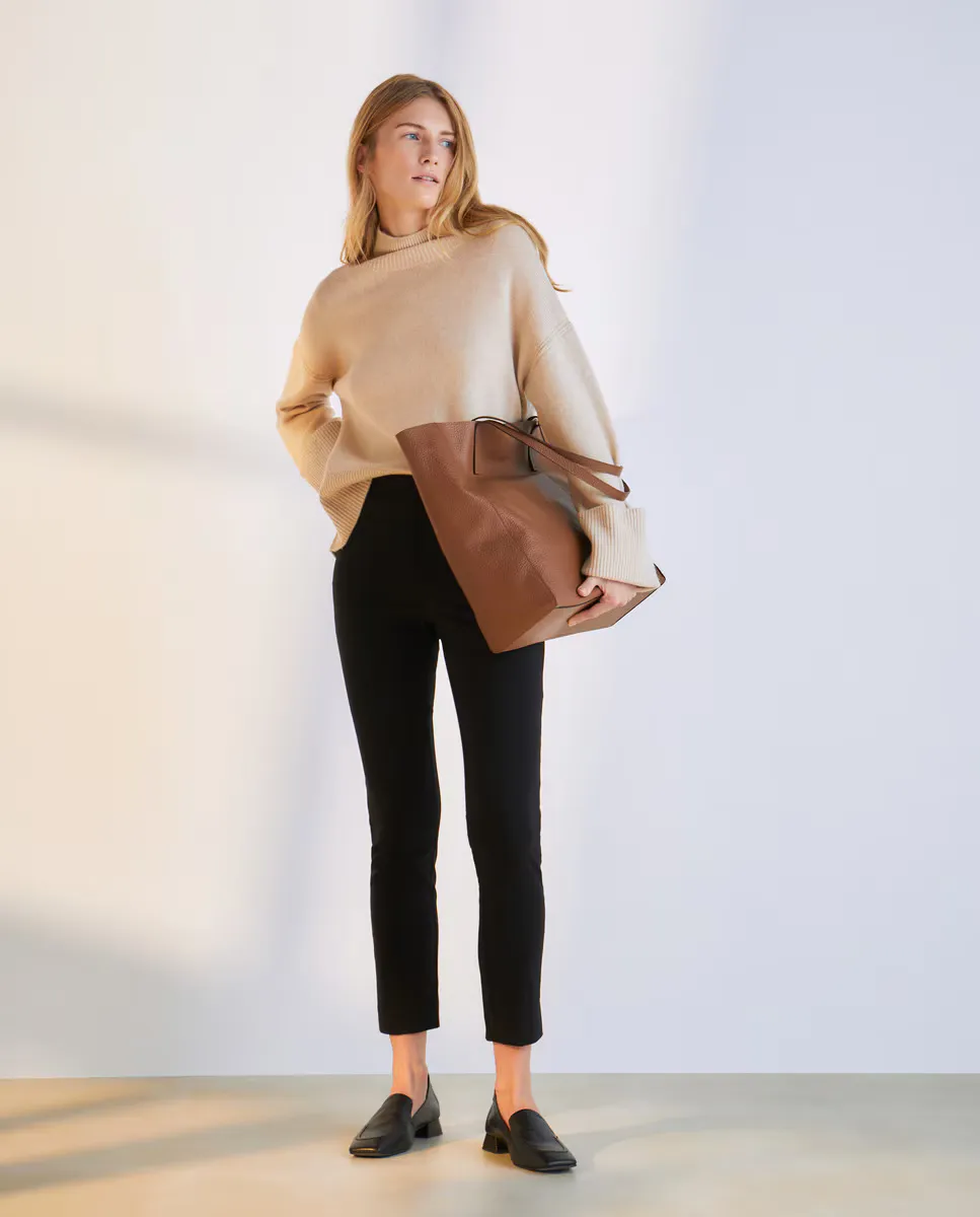 Леггинсы женские однотонные Woman El Corte Inglés, черный 
Леггинсы женские однотонные Woman El Corte Inglés, черный