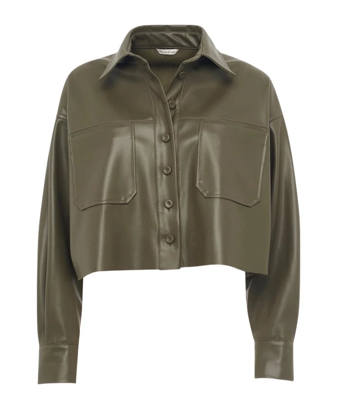 Укороченная рубашка с рукавами Grace Manila Grace, зеленый
Укороченная рубашка с рукавами Grace Manila Grace, зеленый