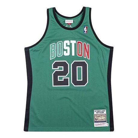Майка Mitchell & Ness NBA Authentic Jersey 'Miami Heat - Ray Allen 2007-08', зеленый
Майка Mitchell & Ness NBA Authentic Jersey 'Miami Heat - Ray Allen 2007-08', зеленый