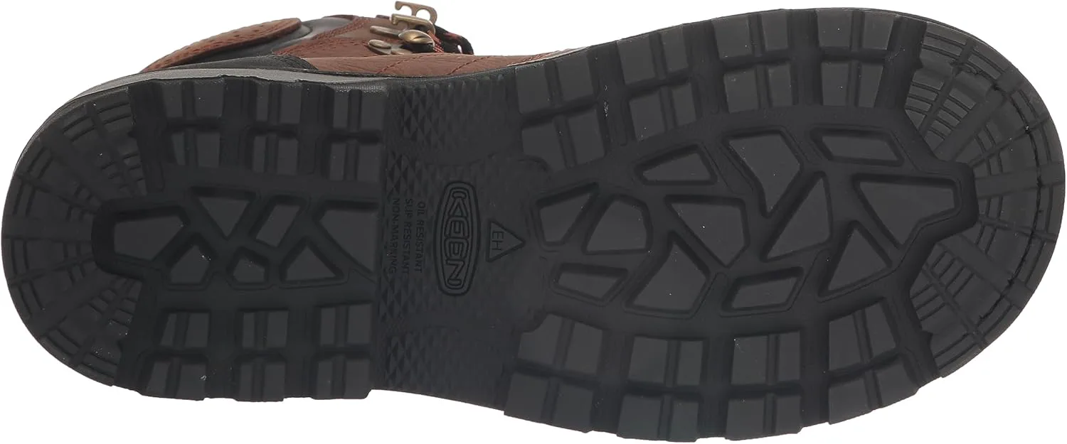 Мужские рабочие ботинки KEEN Utility CSA Camden с композитным носком, водонепроницаемые, повышенной прочности, высота 6”, коричневый/черный
Мужские рабочие ботинки KEEN Utility CSA Camden с композитным носком, водонепроницаемые, повышенной прочности, высота 6”, коричневый/черный